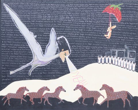 Nick as a pre-historic bird