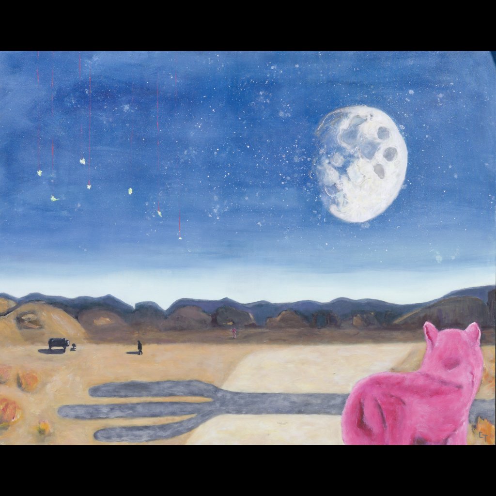 Nick walks into the desert